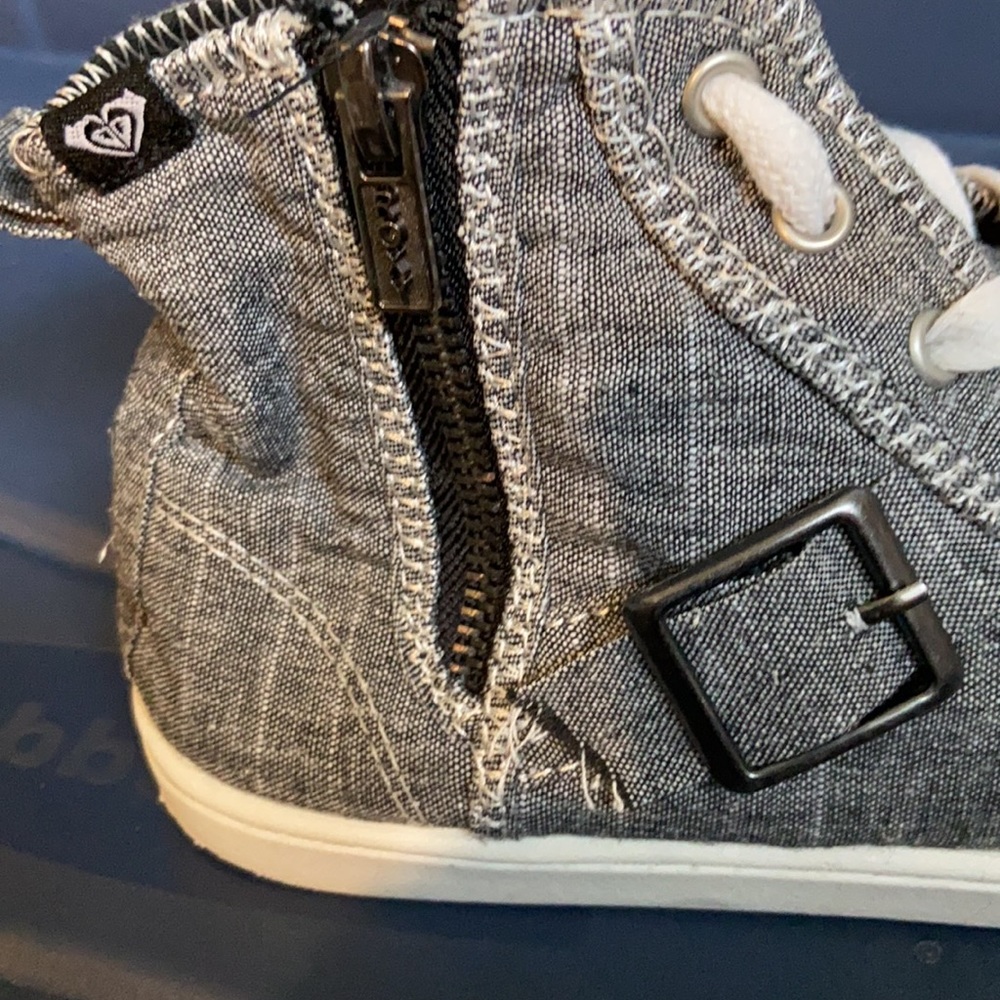 ROXY “Stowaway” Gray High-Top. Size 8 - Picture 7 of 14